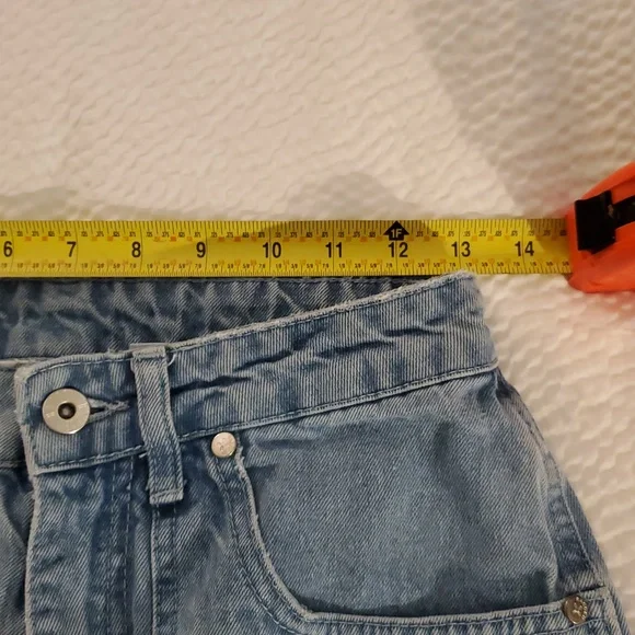 The Ragged Priest Light Blue Wide Leg Jeans - Picture 3 of 7